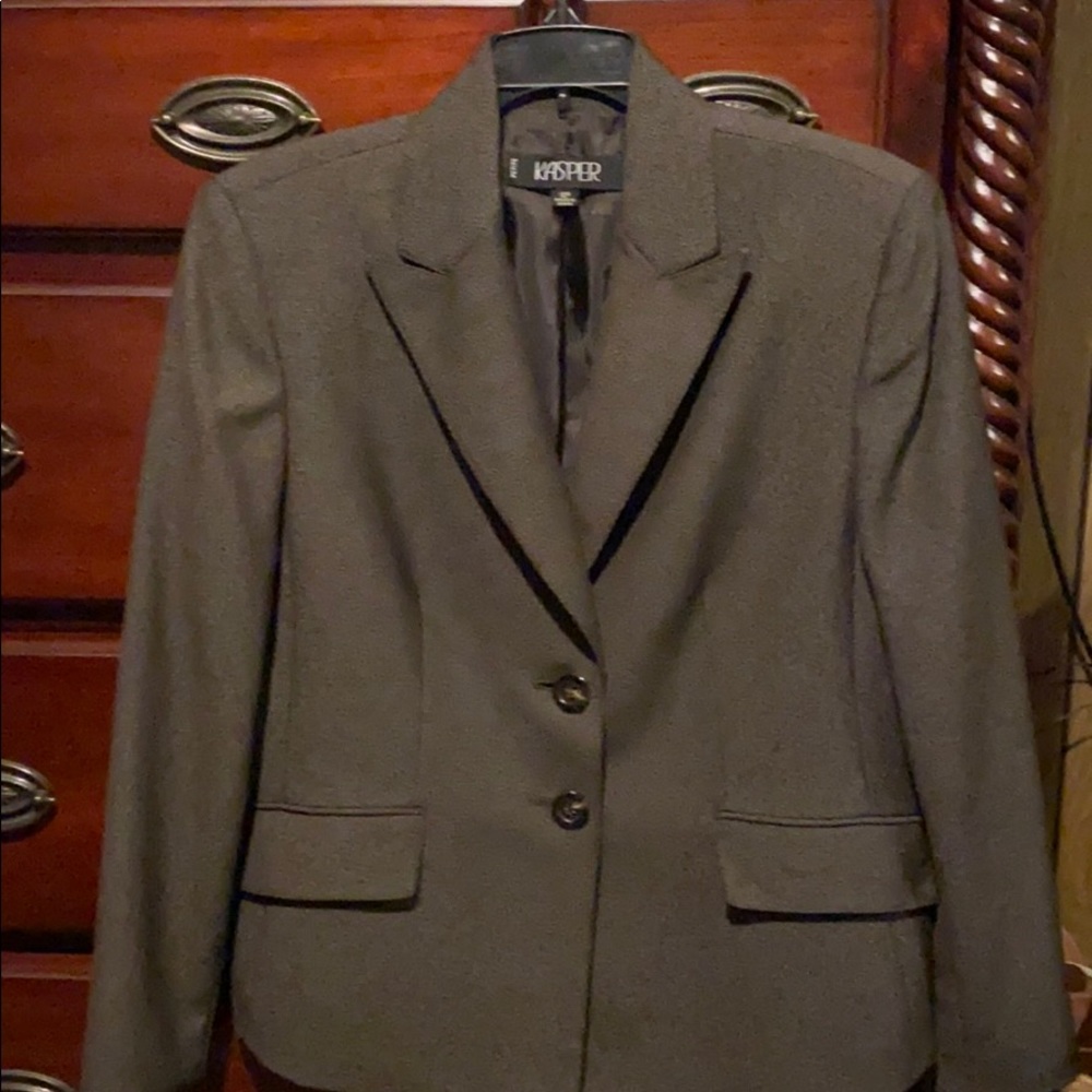 Brown blazer by Kasper